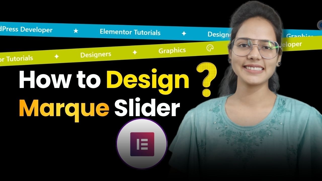 How to Design a GSAP Marquee Slider in Elementor Pro