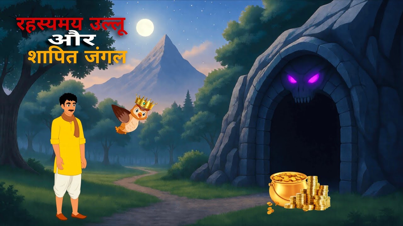 रहस्यमय उल्लू और शापित जंगल | The Mysterious Owl and the Cursed Forest #gapputv