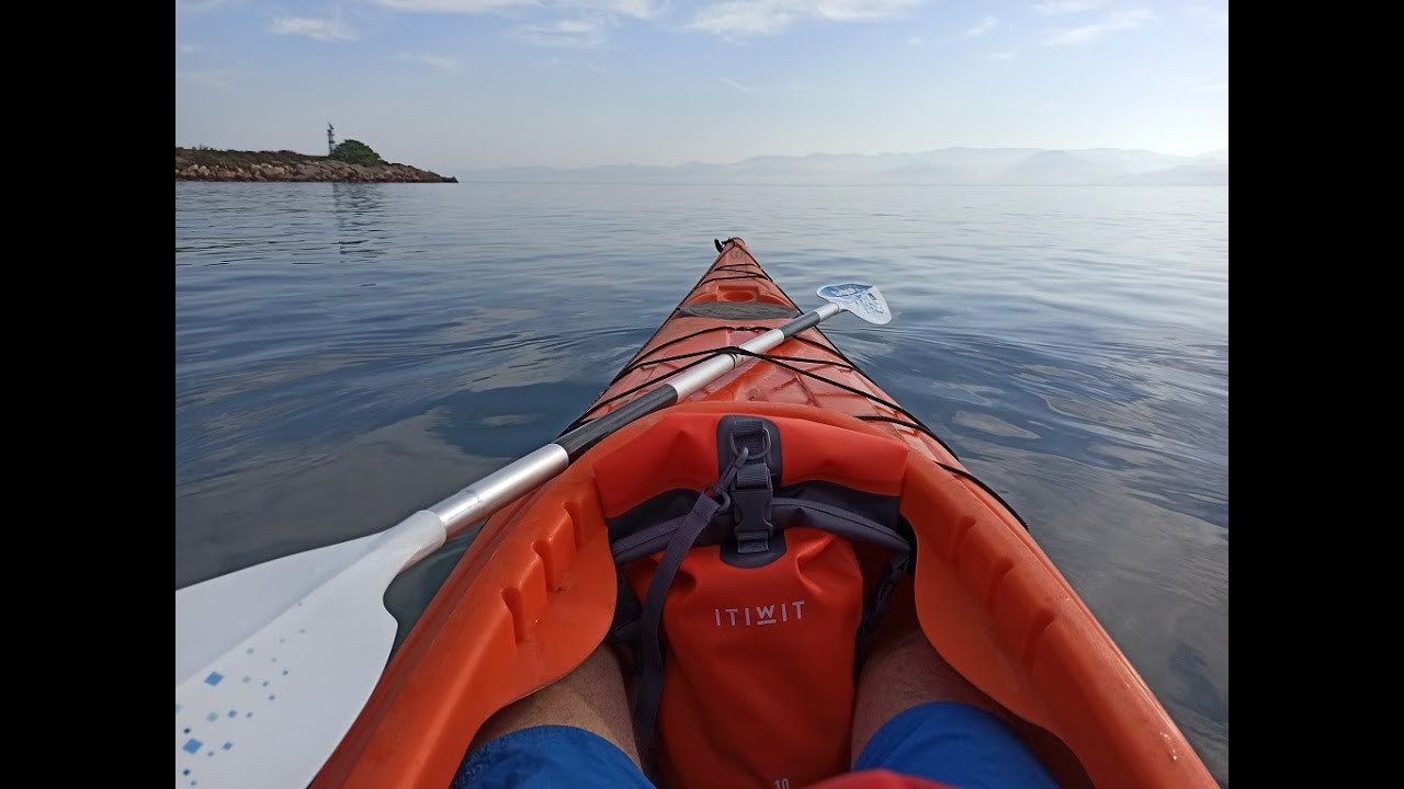 Decathlon, ITIWIT 10 litrelik su geçirmez çanta (waterproof bag) 1080p video