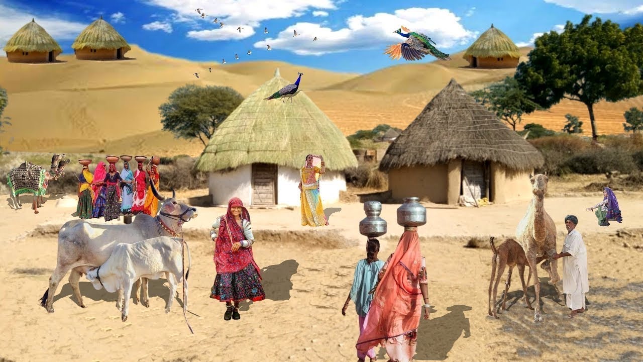 Unseen Desert Village Life Pakistani Women Morning Routine In Mud House Village 
