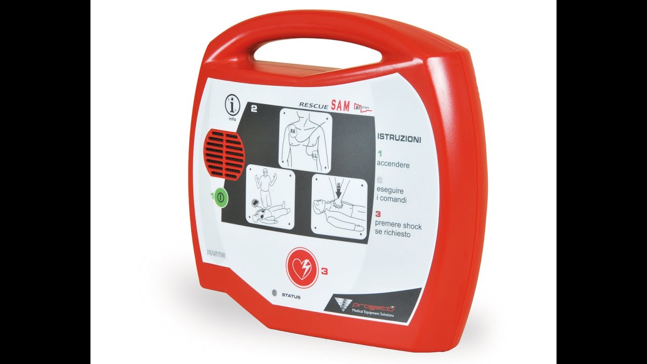 Desfibrilador DEA Semiautomático RESCUE SAM