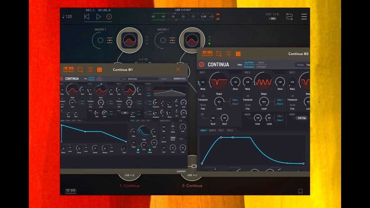 CONTINUA - Virtual Analog Morphing Synth - Let&rsquo;s Explore - iPad Live Demo & Tutorial