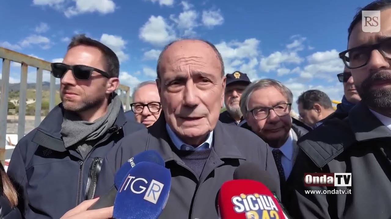 Ciclone Harry, avviati i lavori di protezione della costa a Santa Teresa di Riva