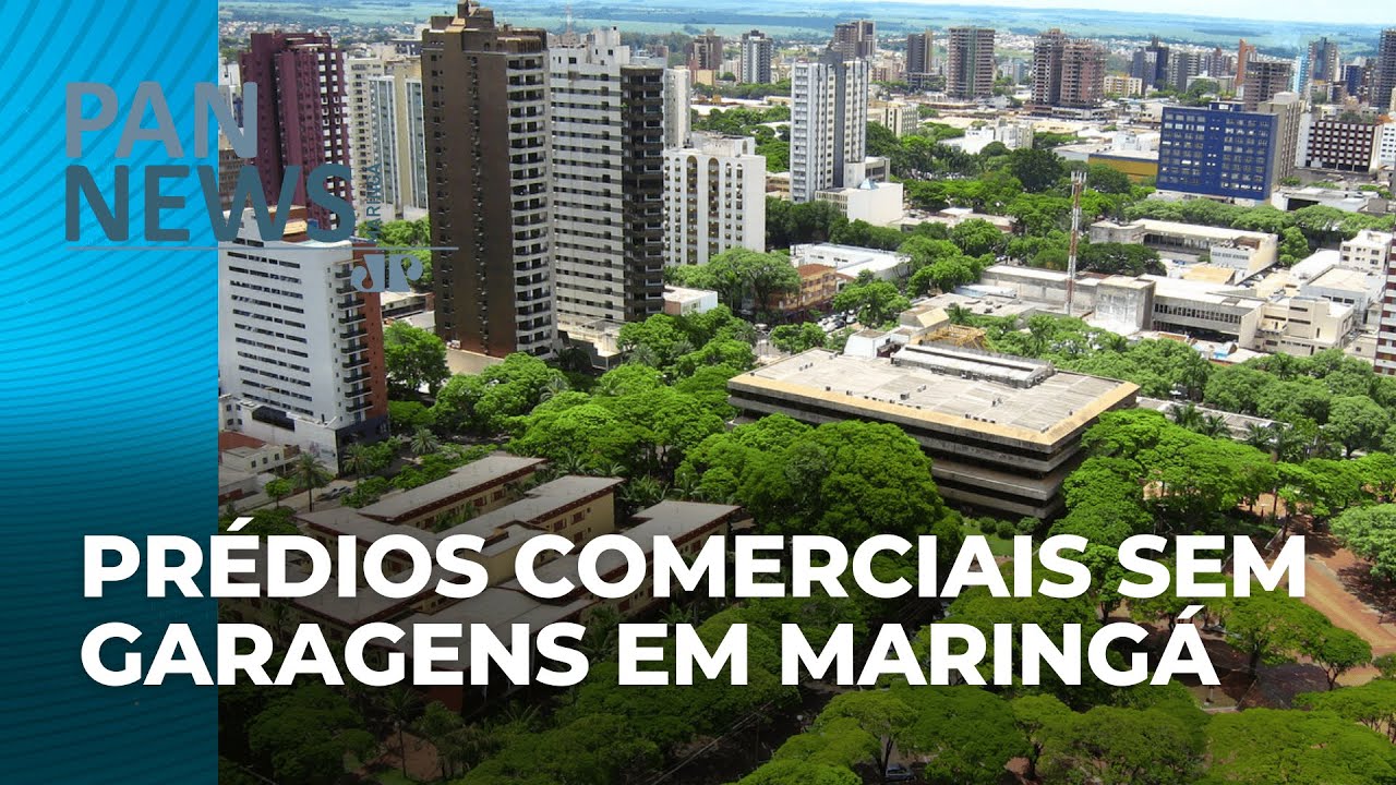 Projeto quer autorizar prédios comerciais sem garagens em Maringá