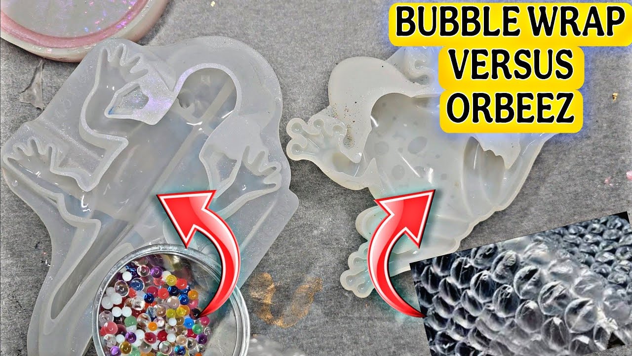 Will BUBBLE WRAP Has The Same EFFECT As WATER BEADS In EPOXY RESIN ?