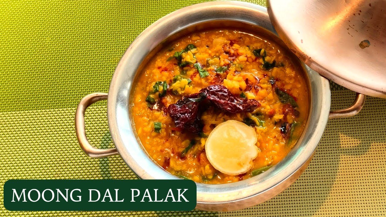मूंग पालक दाल तड़का | ढाबा स्टाइल मूंग दाल पालक | Moong Daal Palak | Satyajit's Kitchen