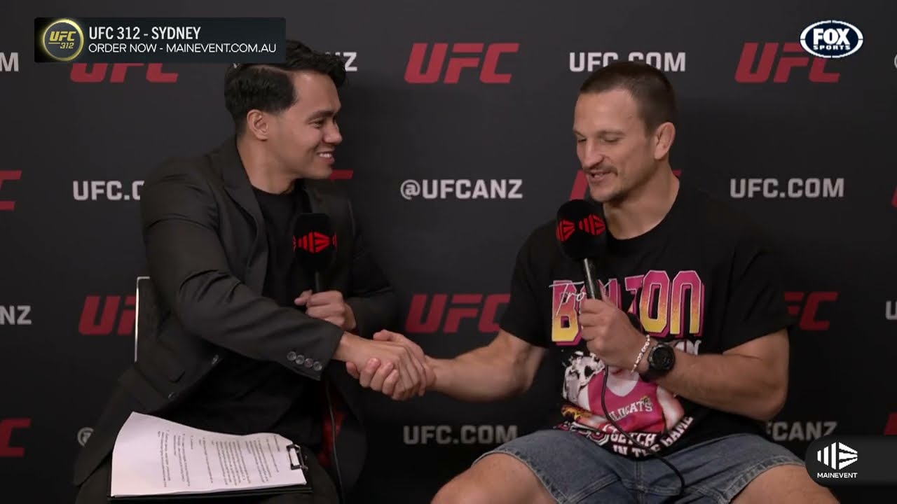 UFC 312 - Jack Jenkins on being Australia's next big hope, bringing the UFC back to Melbourne