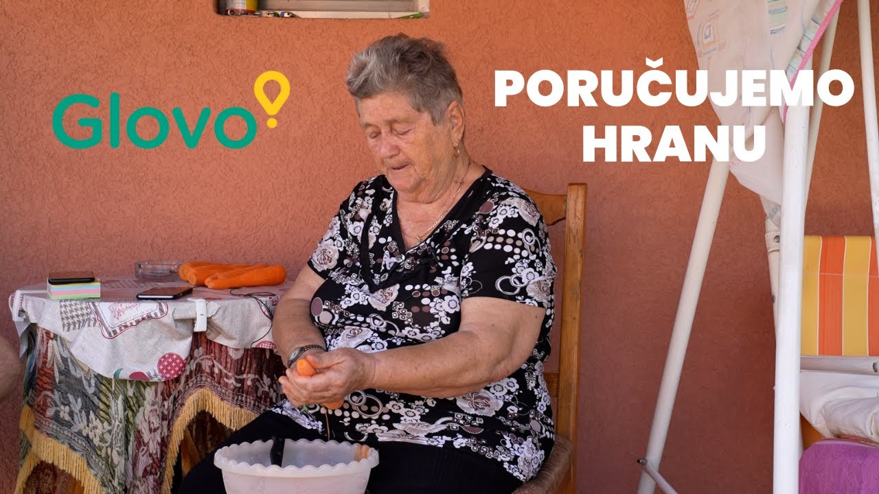 Poručujemo hranu preko Glovo aplikacije