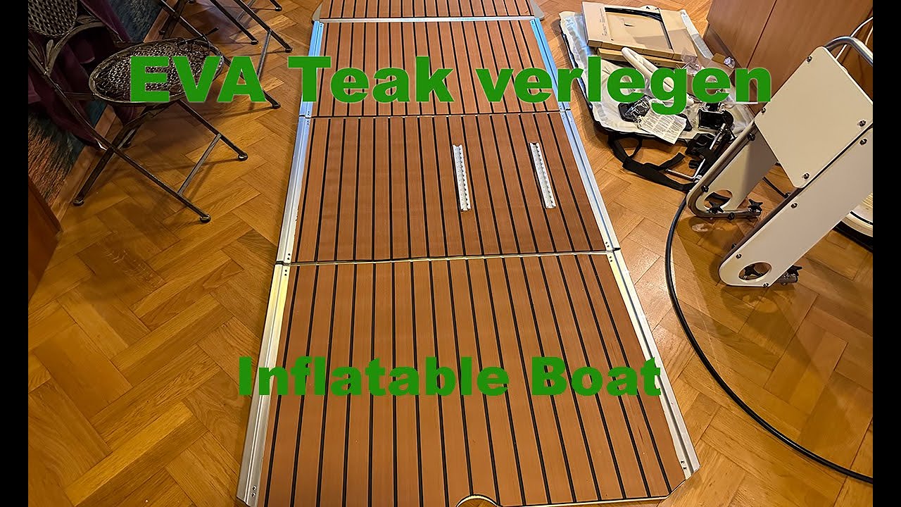Neuer Decksbelag beim Honwave t40 pimp my boat