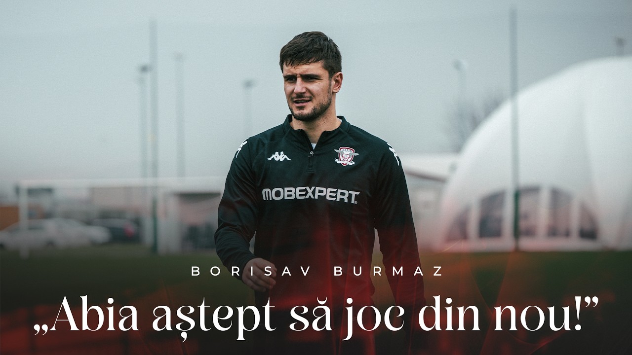 &bdquo;Nu mă mai uit &icirc;napoi. &Icirc;ncepe un nou capitol!&rdquo; 💬 Burmaz, din nou la antrenamente după 276 de zile