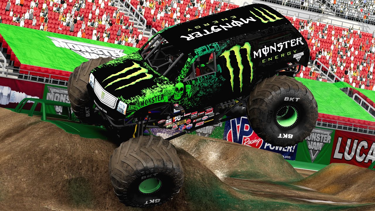 Tampa 2015 FREESTYLE  I  BeamNG.Drive Monster Jam