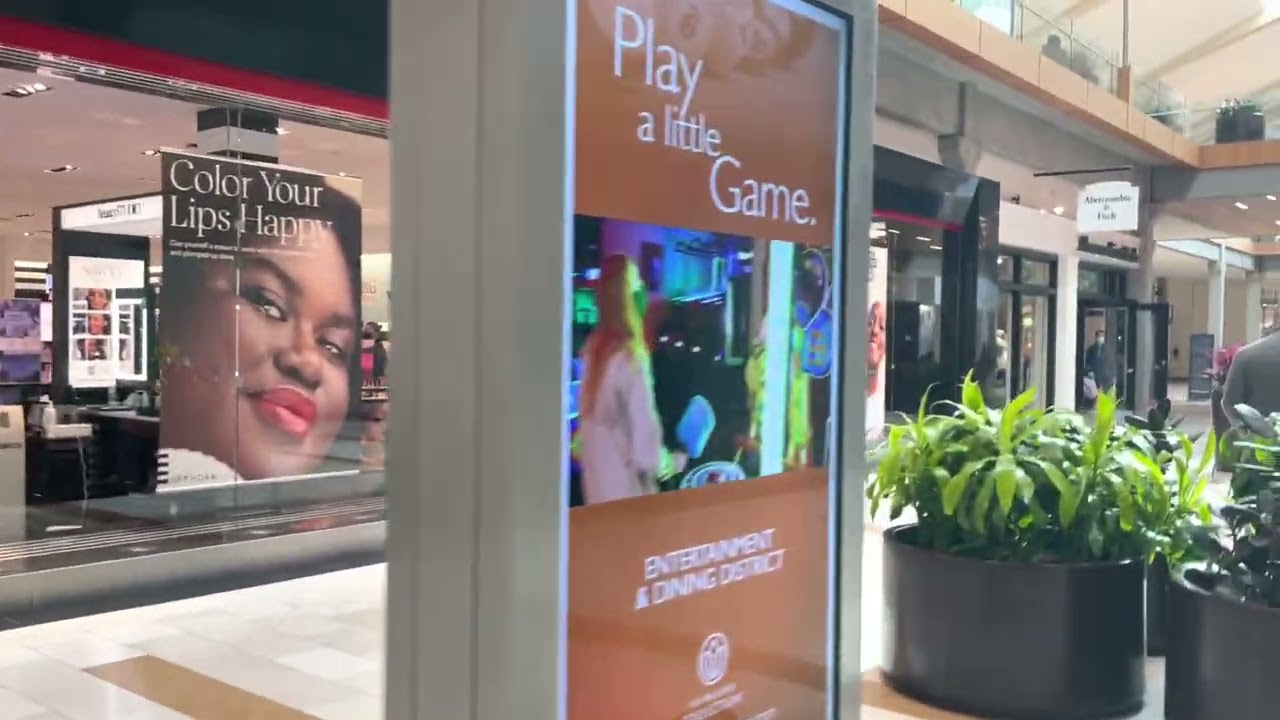 Virtual Tour of Shopping Mall in Bellevue, WA | Nordstrom | Macy's | 4K Walking Tour