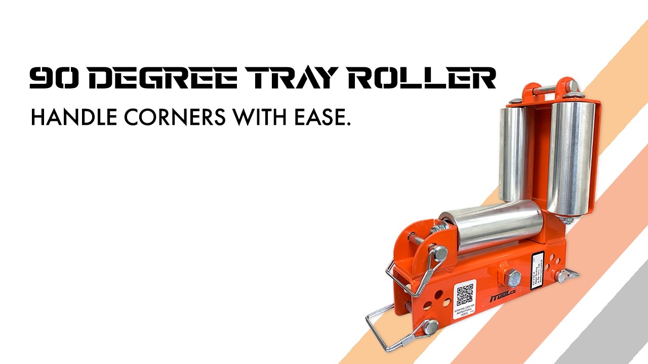 Cable Tray Rollers for Wire Pulling - iTOOLco's 5 inch, 10 inch and Trapping Tray Rollers
