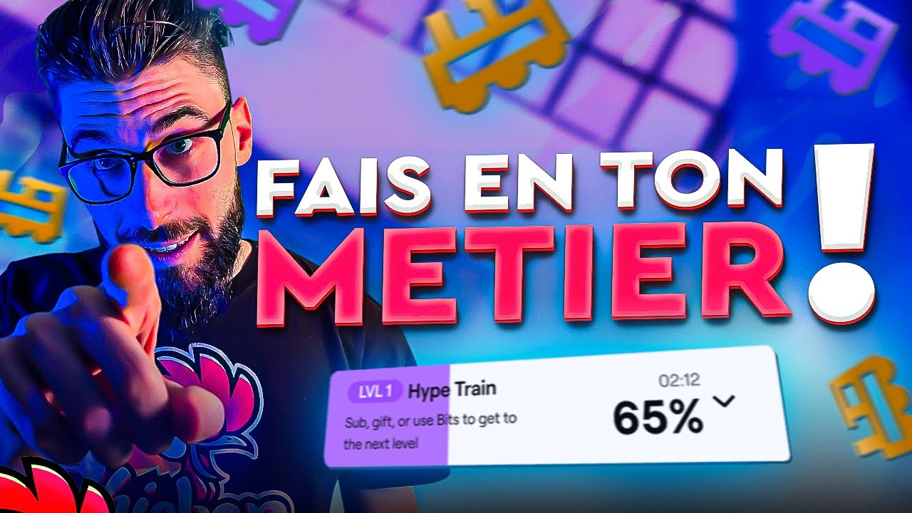 🚂Comment lancer un TRAIN de la HYPE &agrave; 2 personnes ?😎 4 astuces Twitch pour TOUT savoir (emotes,...)