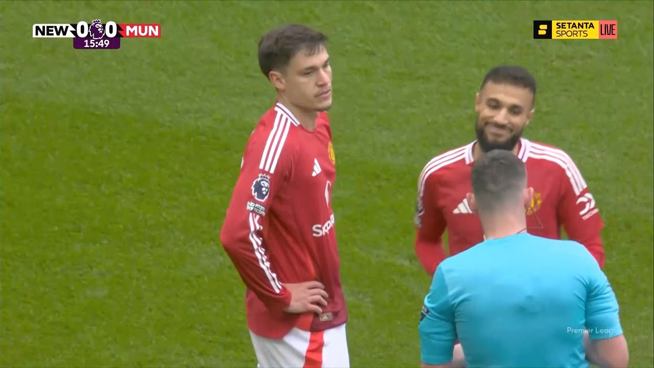 Manuel Ugarte vs Newcastle United (13/04/2025) 1080i HD