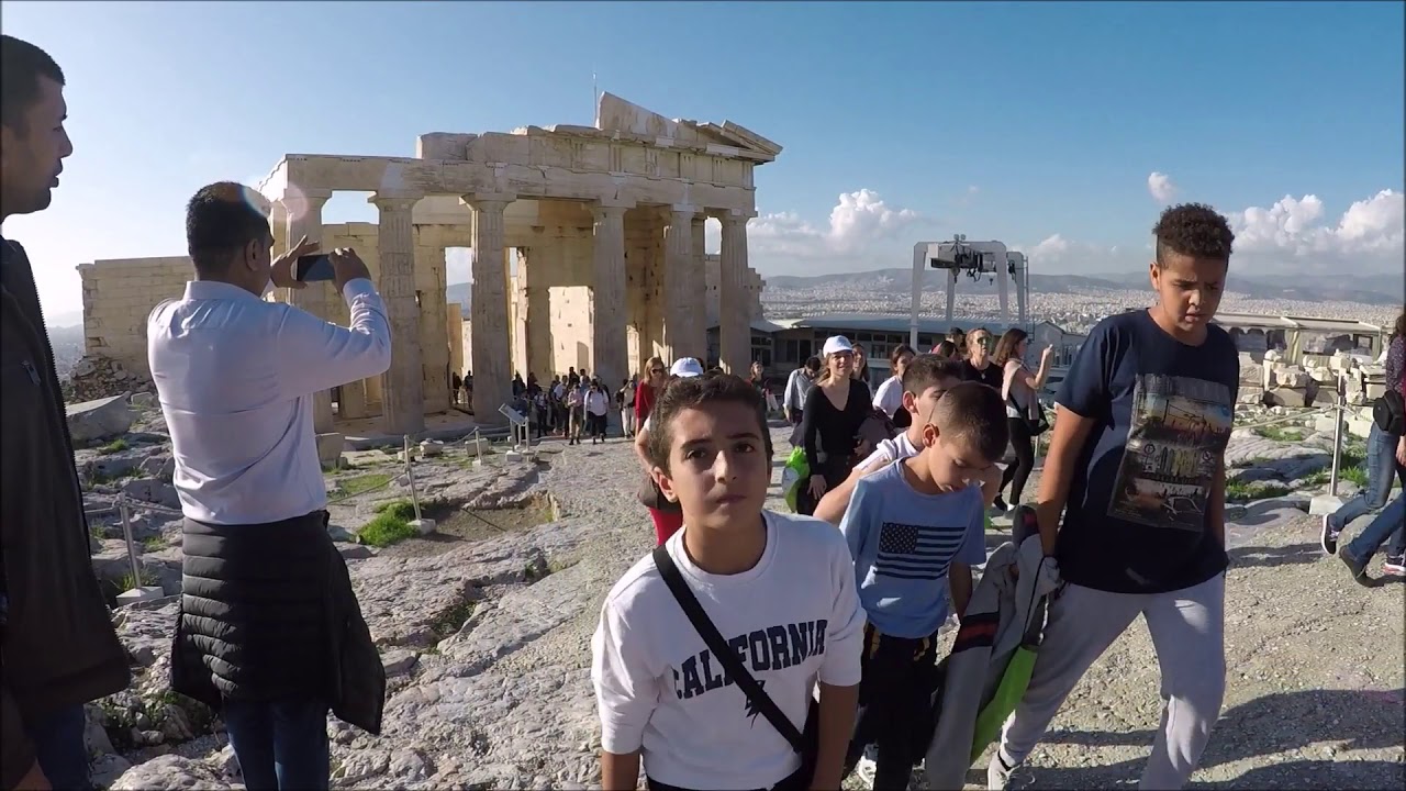EnvStories Erasmus+ Training School in Athens: Acropolis