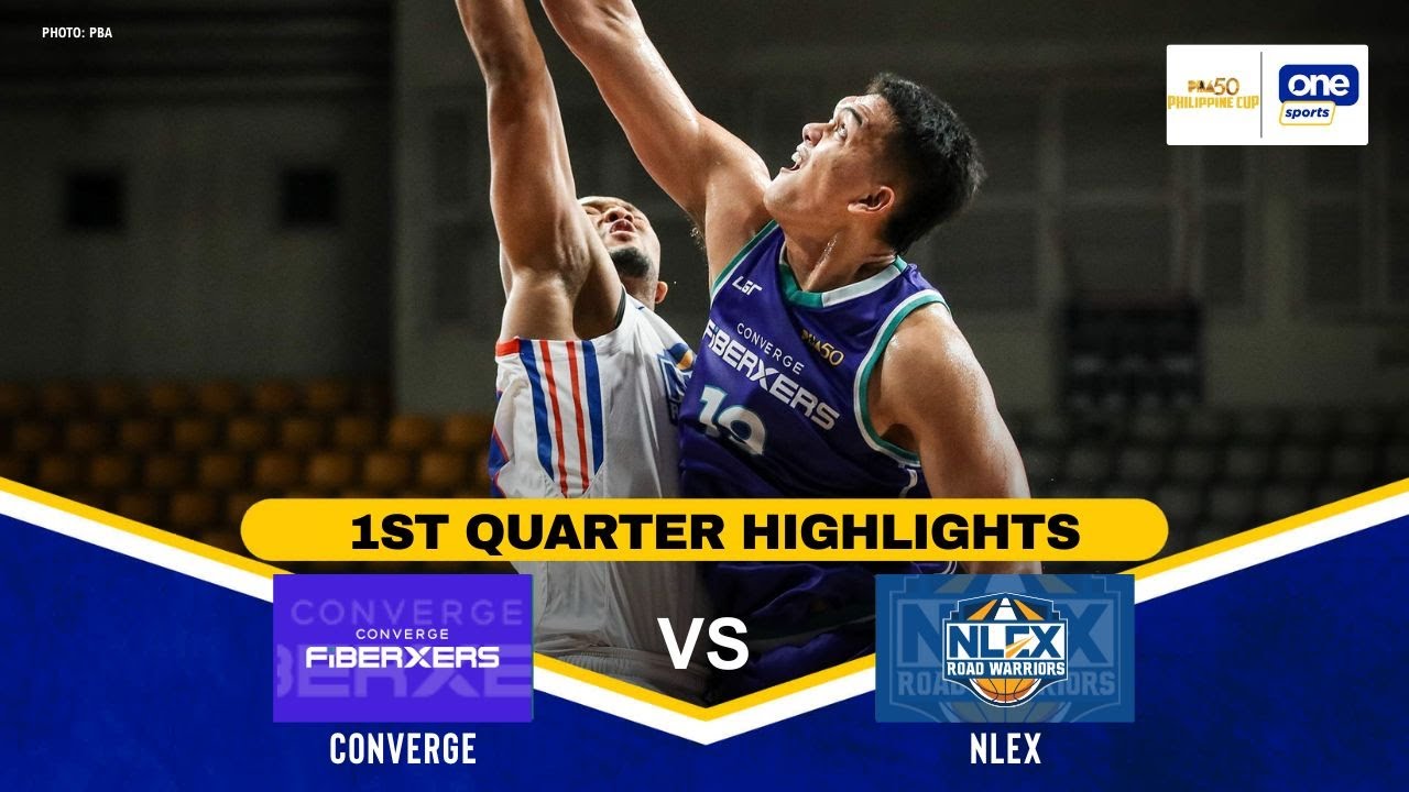 CONVERGE vs. NLEX | 1ST QUARTER HIGHLIGHTS | PBA SEASON 50 PHILIPPINE CUP | DEC. 17, 2025
