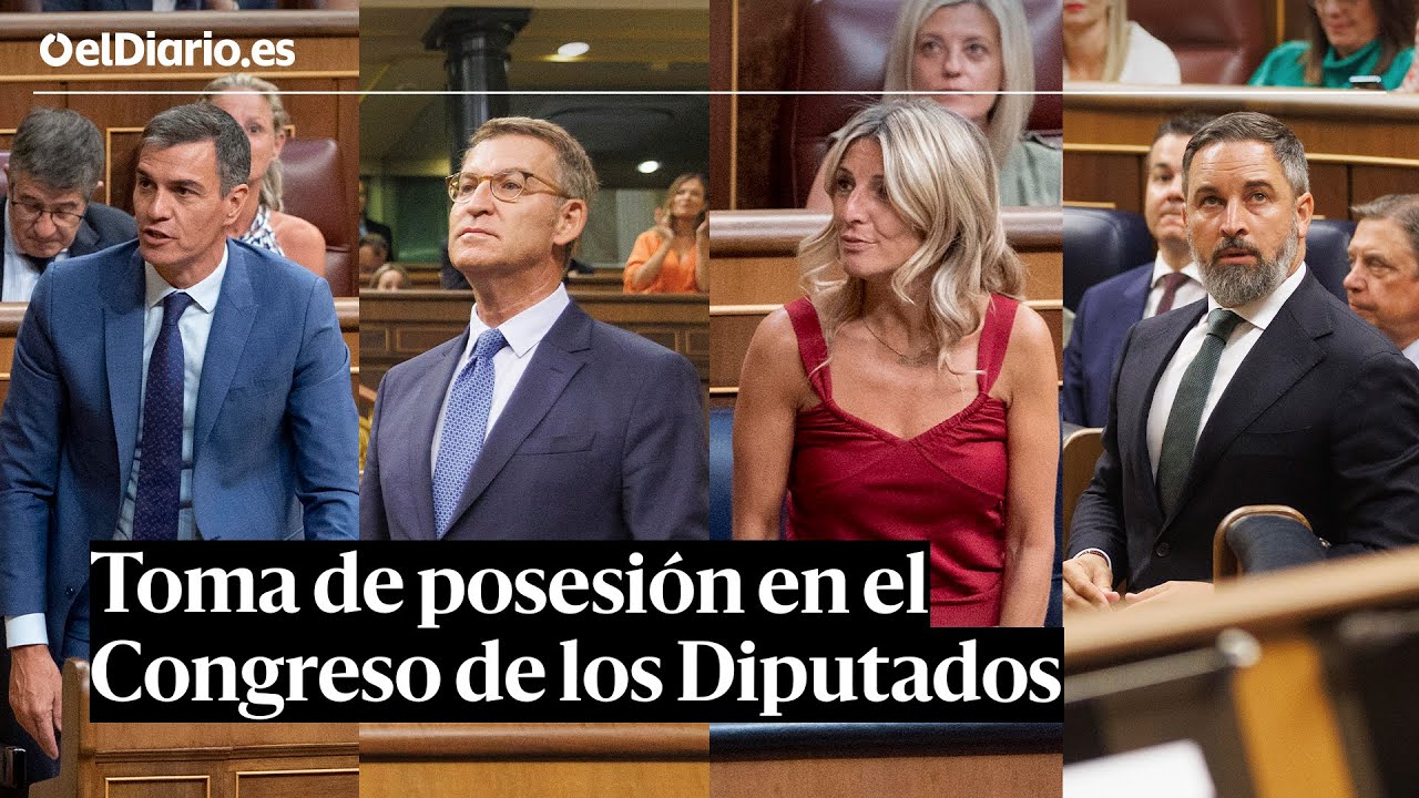 Así han tomado posesión los diputados en el Congreso