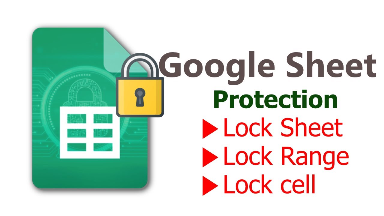 How to protect google sheet | 𝐋𝐨𝐜𝐤 𝐜𝐞𝐥𝐥𝐬 𝐢𝐧 𝐠𝐨𝐨𝐠𝐥𝐞 𝐬𝐡𝐞𝐞𝐭 | password protect google sheets tutorial