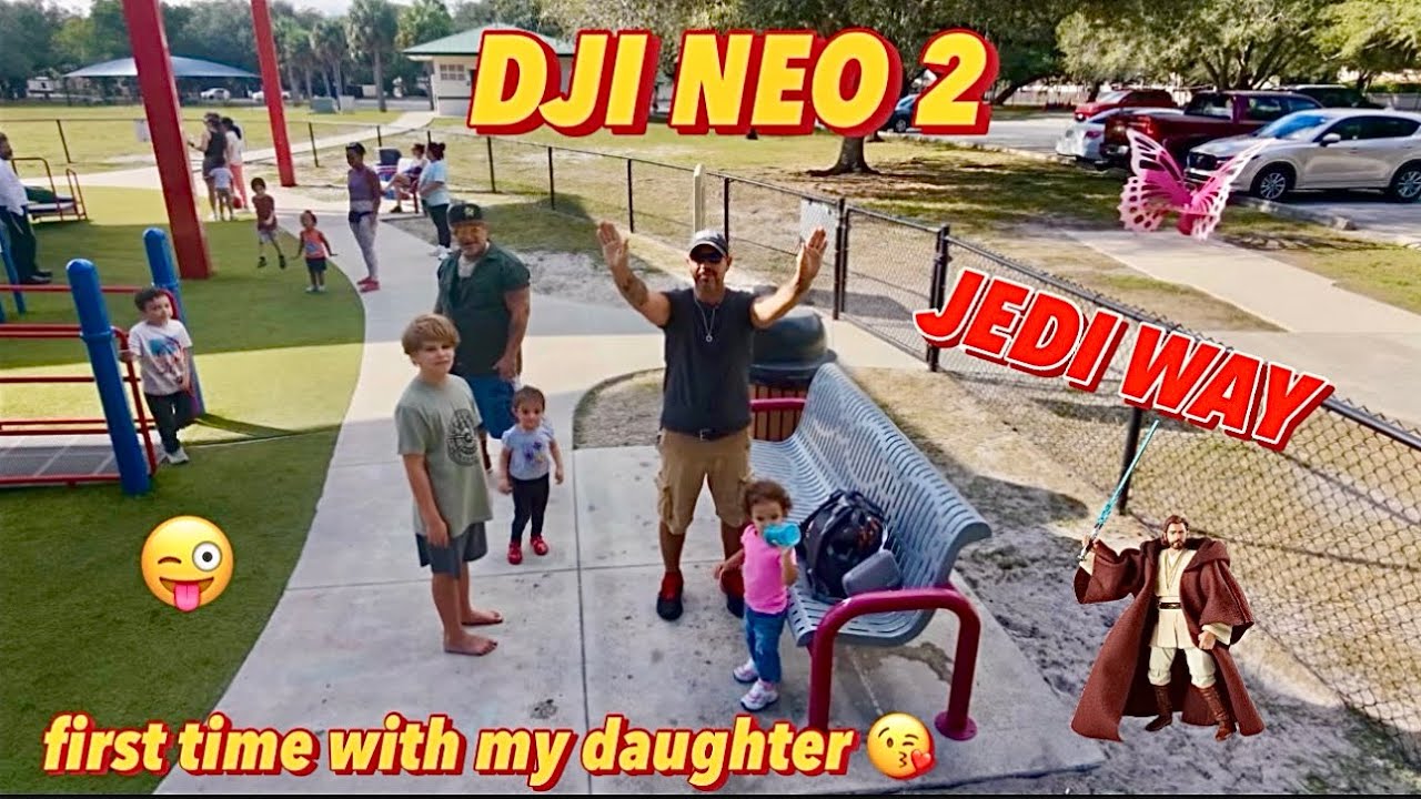 DJI NEO 2 first time with my daughter experience 😘 memories❤️#dji #djineo2 #toddlers #mygirl #fun ￼￼