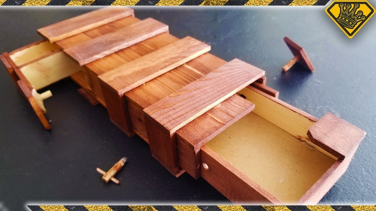 Mystery Puzzle Box! TKOR Dives Into How To Make A DIY Puzzle Box!