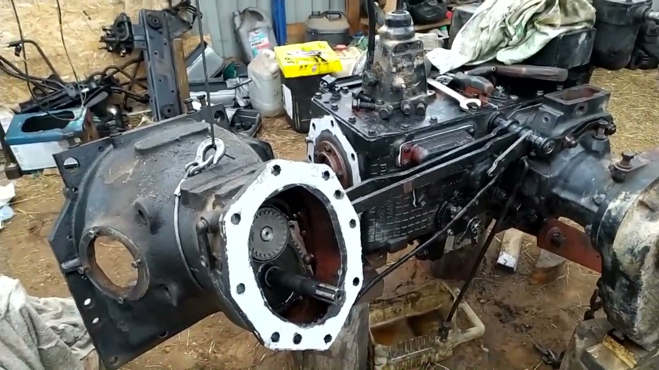 сборка трактора Т 30\/тормоза и заводские косяки///assembly T 30\ / brakes and factory jambs