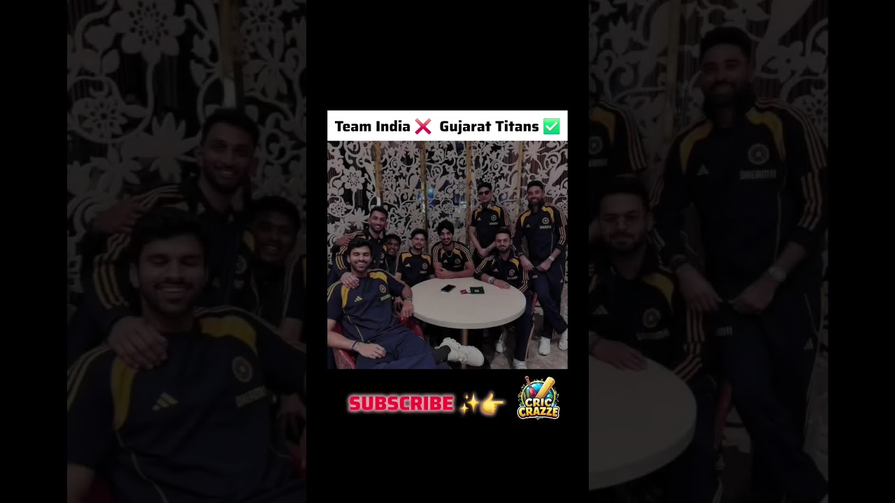 Team India ❌️ Gujarat Titans ✅️