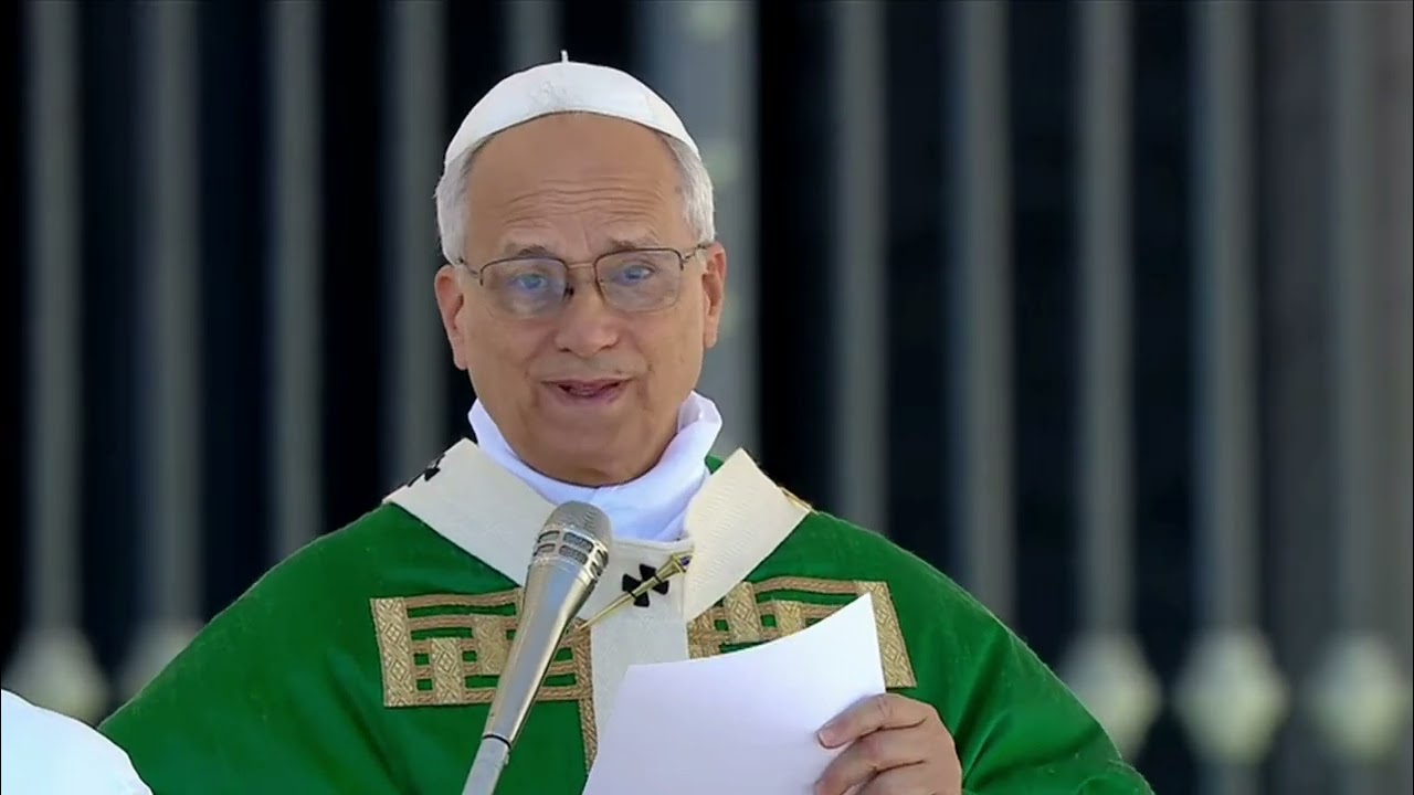 PAPA LEONE XIV OGGI 28/09/25 ANGELUS  GIUBILEO CATECHISTI