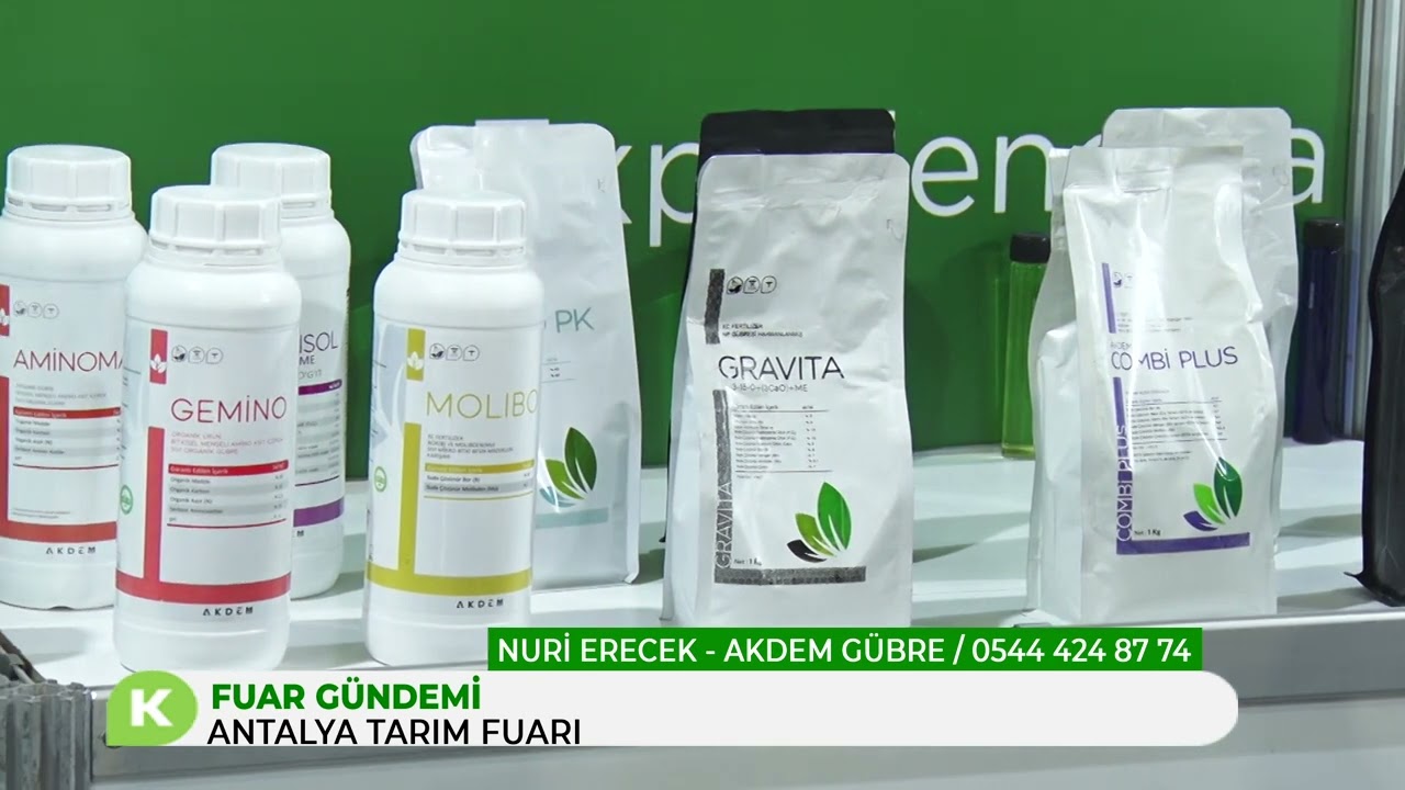 AKDEM GÜBRE   ANTALYA TARIM FUARI