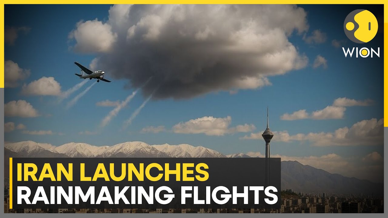 Iran Launches Flights for Cloud Seeding Amid Extreme Drought | WION