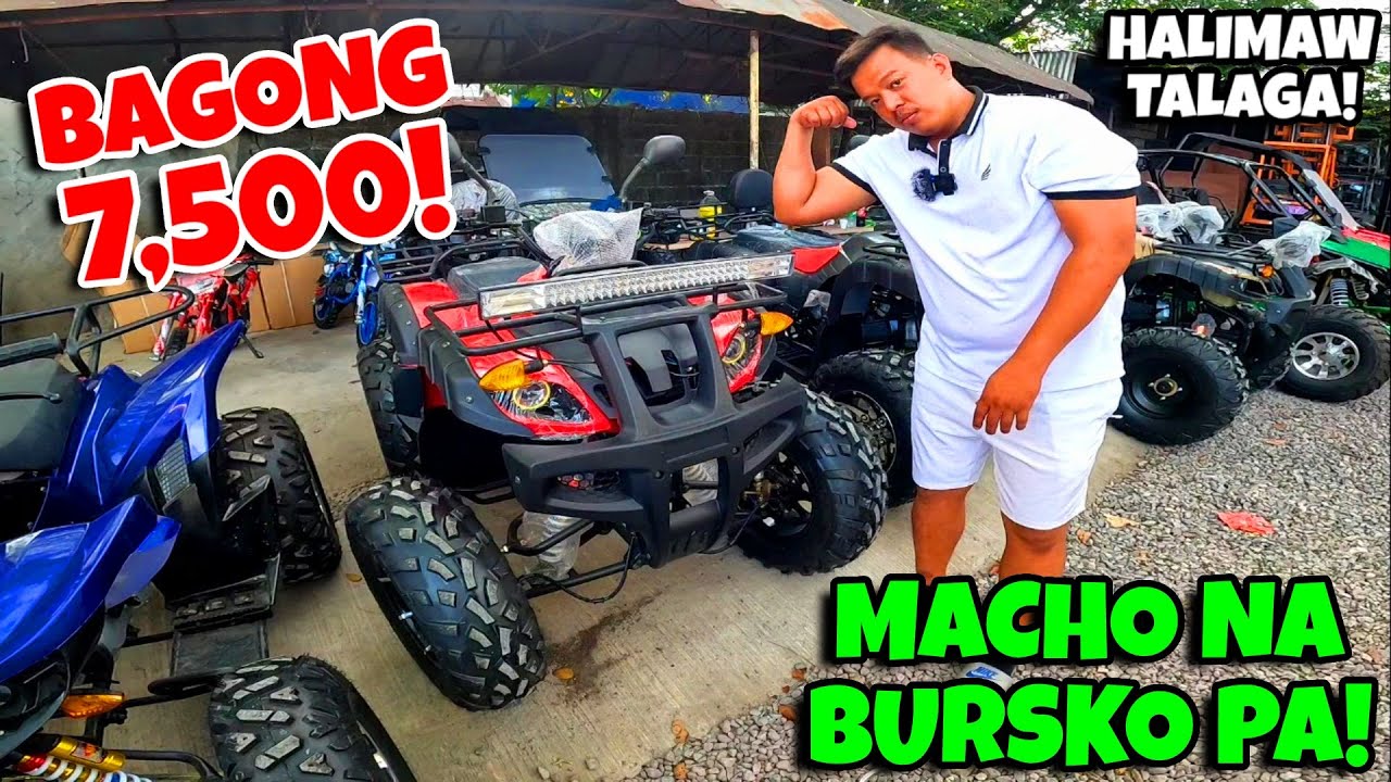 BAGONG 7,500 DUMATING NA! MGA NAG LALAKIHANG 4 WHEELS MALA-HALIMAW SA LAKI! MACHO NA BRUSKO PA!