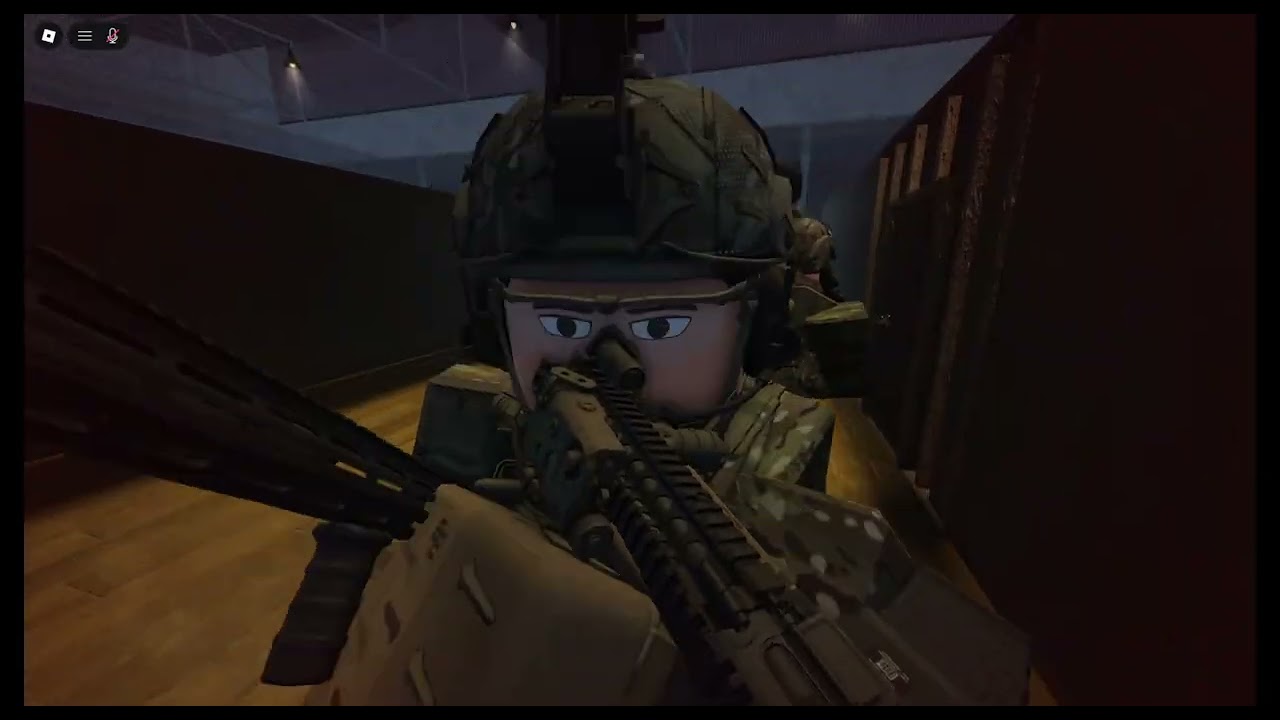 CQB training 7 man
