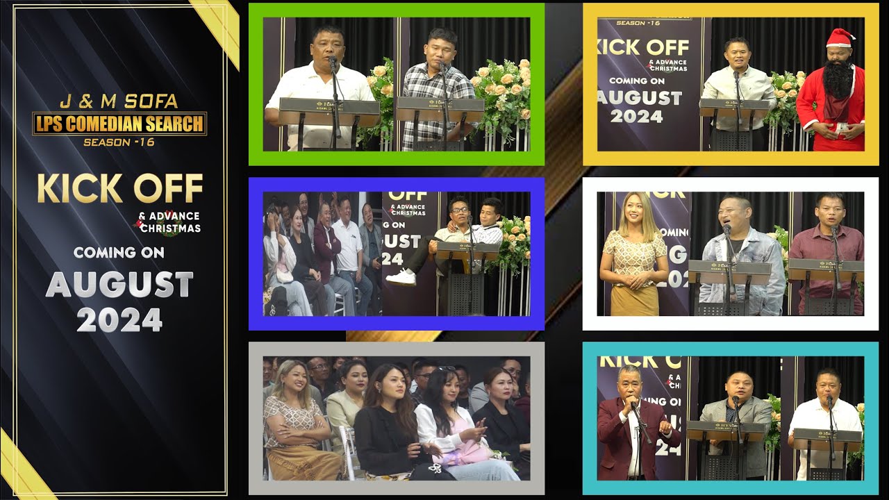 KICK OFF # J & M SOFA LPS COMEDIAN SEARCH 2024.