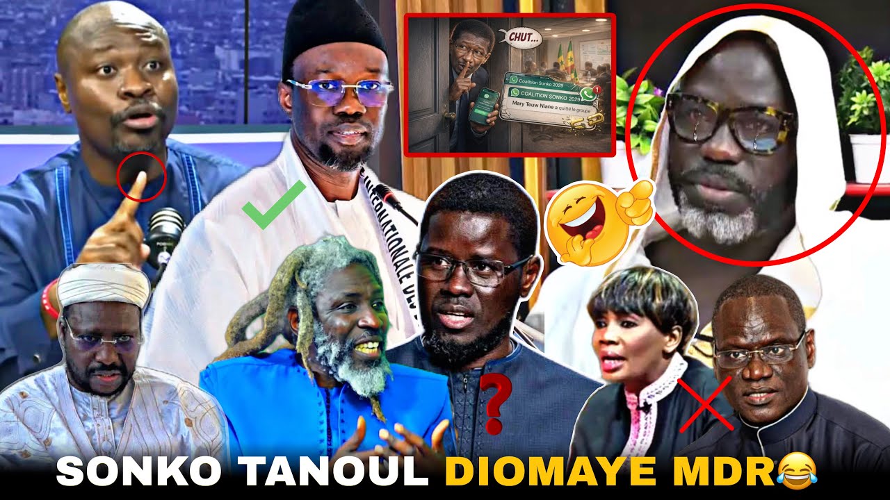 Regarde🤭😂Sonko Humilie Cheikh Yérim Seck et Maimouna Ndour Faye nena Diomaye sou naré Tahir niou…☺️