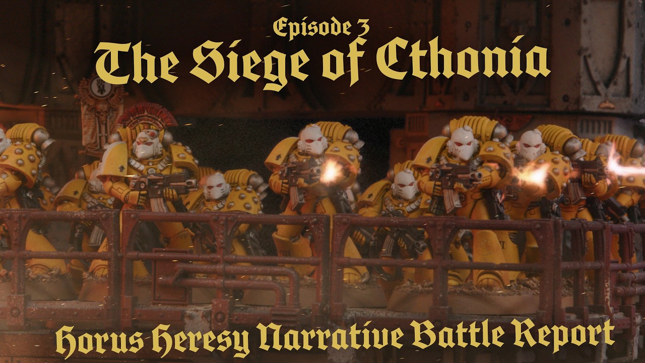 The Siege of Cthonia: Episode 3 - Horus Heresy Battle Report