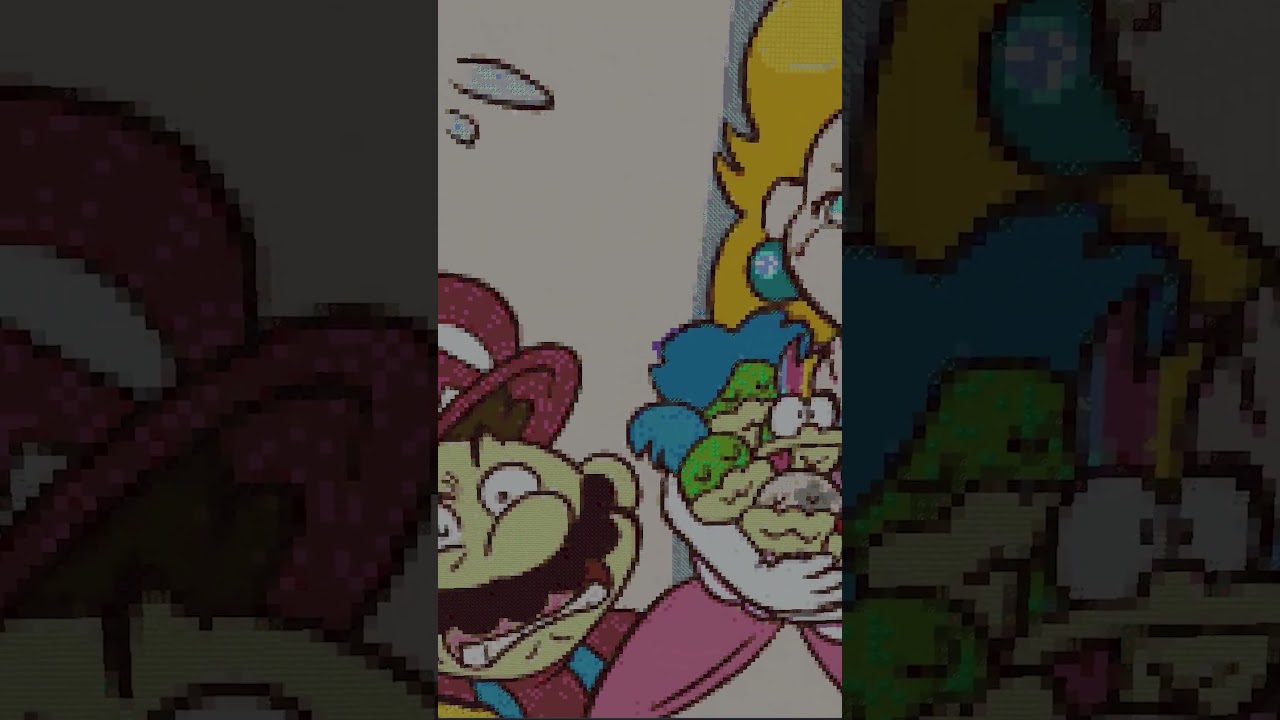 Minecraft: THE BEST SUPER MARIO BROS BUILD EVER #shorts