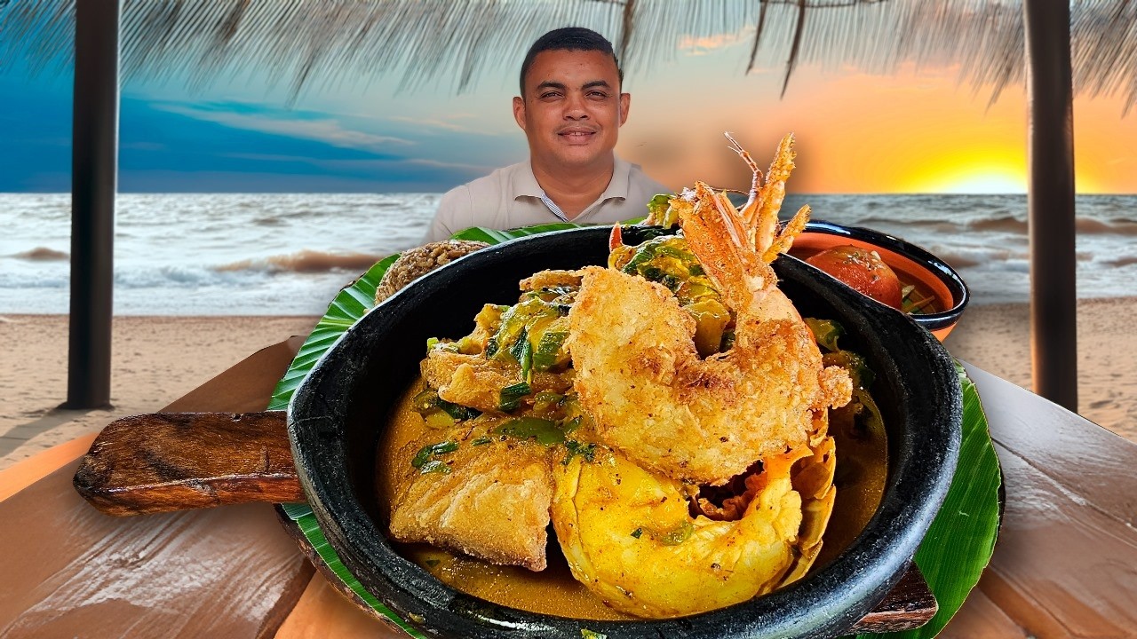 ✅️CAZUELA DE MARISCOS colombiana en LECHE pura de COCO - Cómo hacer CAZUELA DE MARISCOS fácil❤️