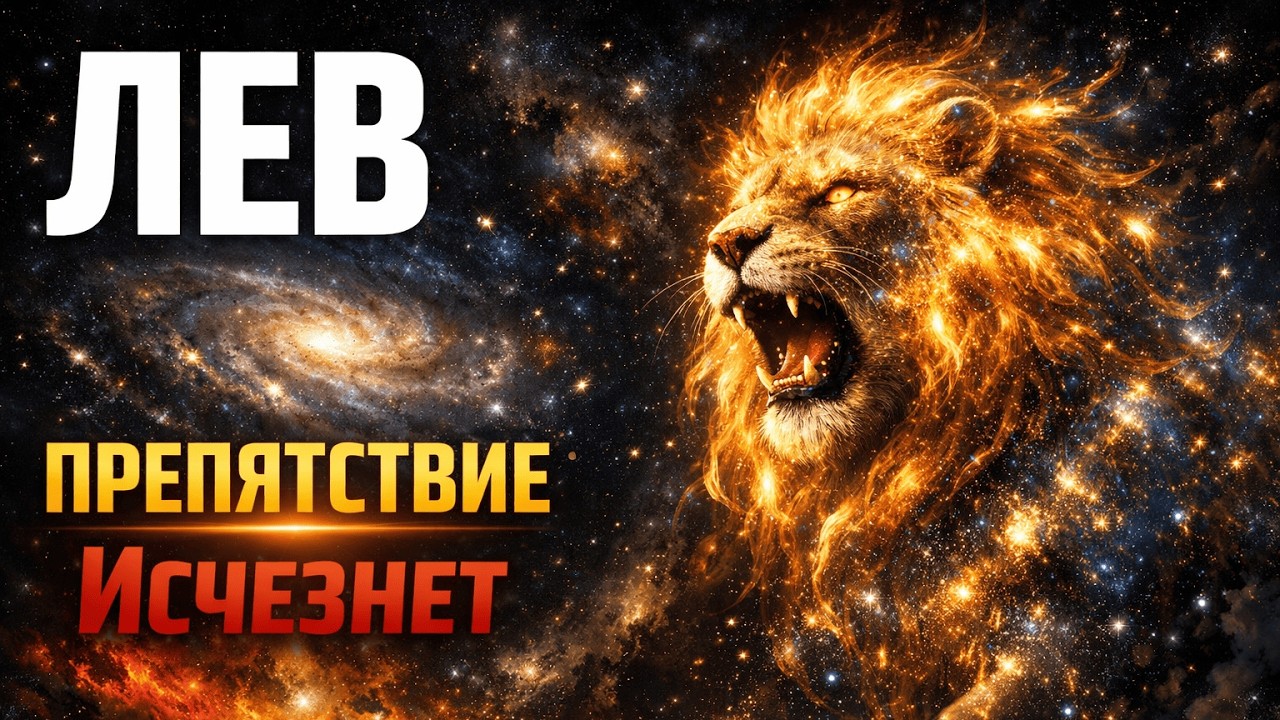 ЛЕВ: Препятствие которое мешало тебе двигаться дальше, исчезнет! Гороскоп