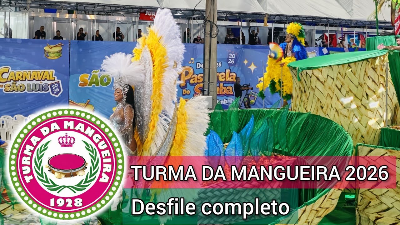 Turma da Mangueira 2026 | DESFILE COMPLETO