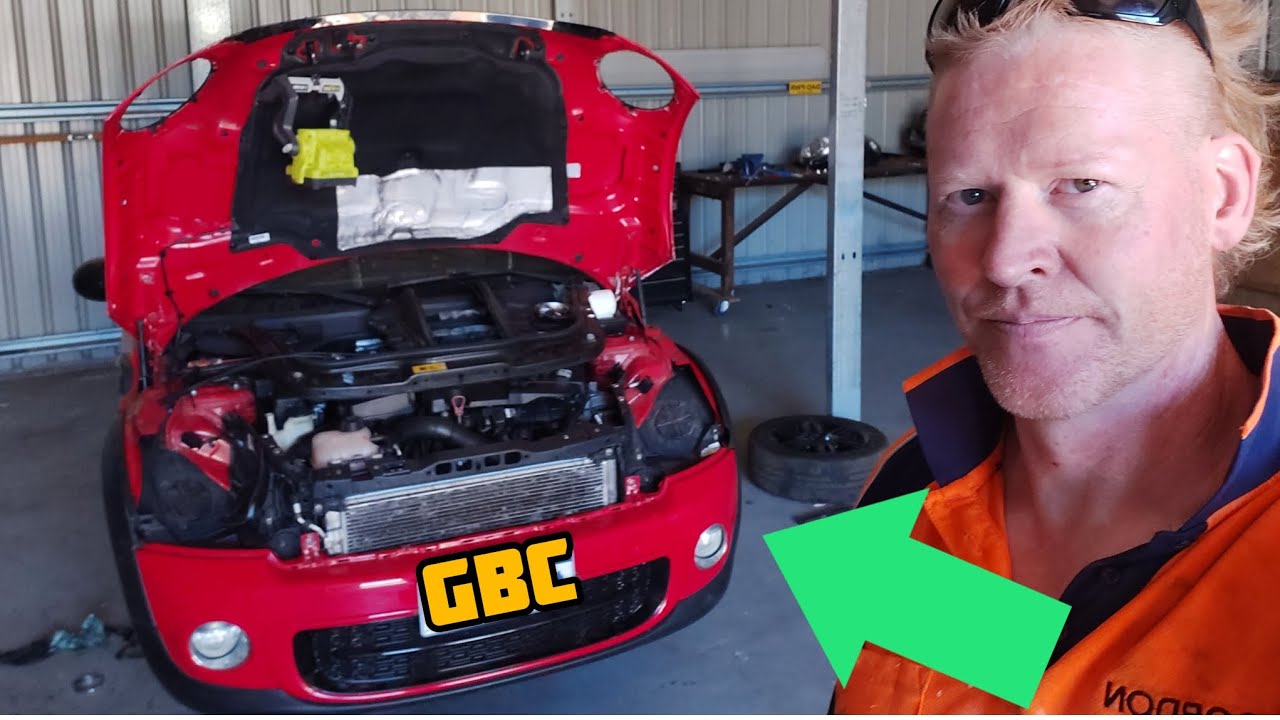 How to remove and replace front bumper on the BMW MINI.