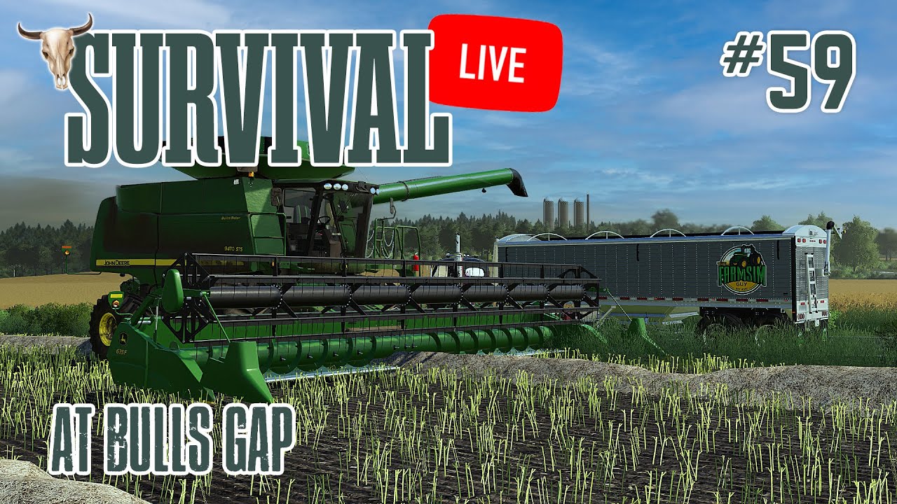 🔴   Bulls Gap LIVE - Cash Crops Needed! - Episode 59 - FS19