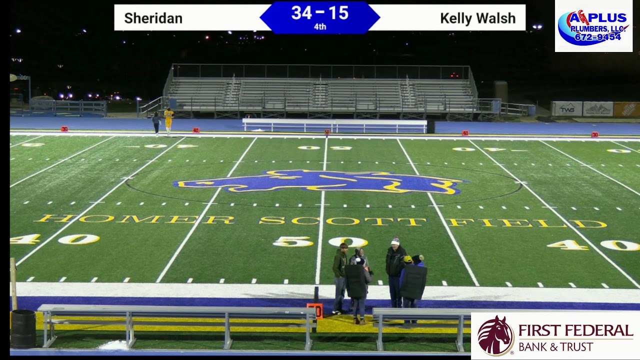 Sheridan Broncs Football vs. Kelly Walsh | Quarterfinal Live Stream | 10-31-25