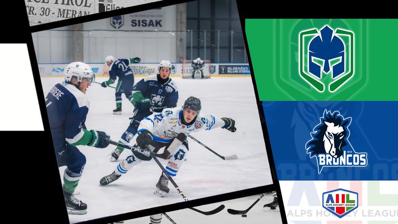 KHL Sisak vs Wipptal Broncos Weihenstephan ( Highlights )
