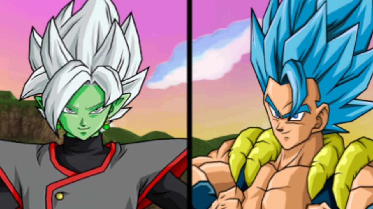 Gogeta blue vs Zamasu fused 