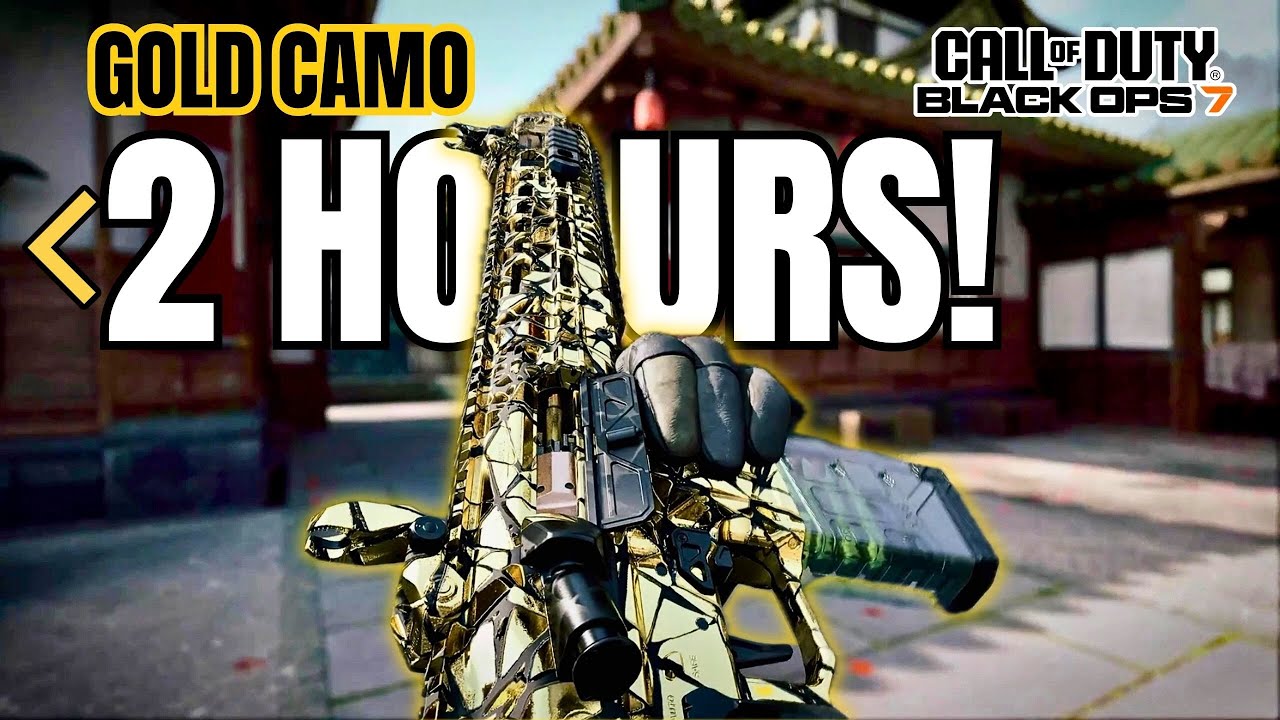 Best Black Ops 7 Loadout For Gold Camo Challenges