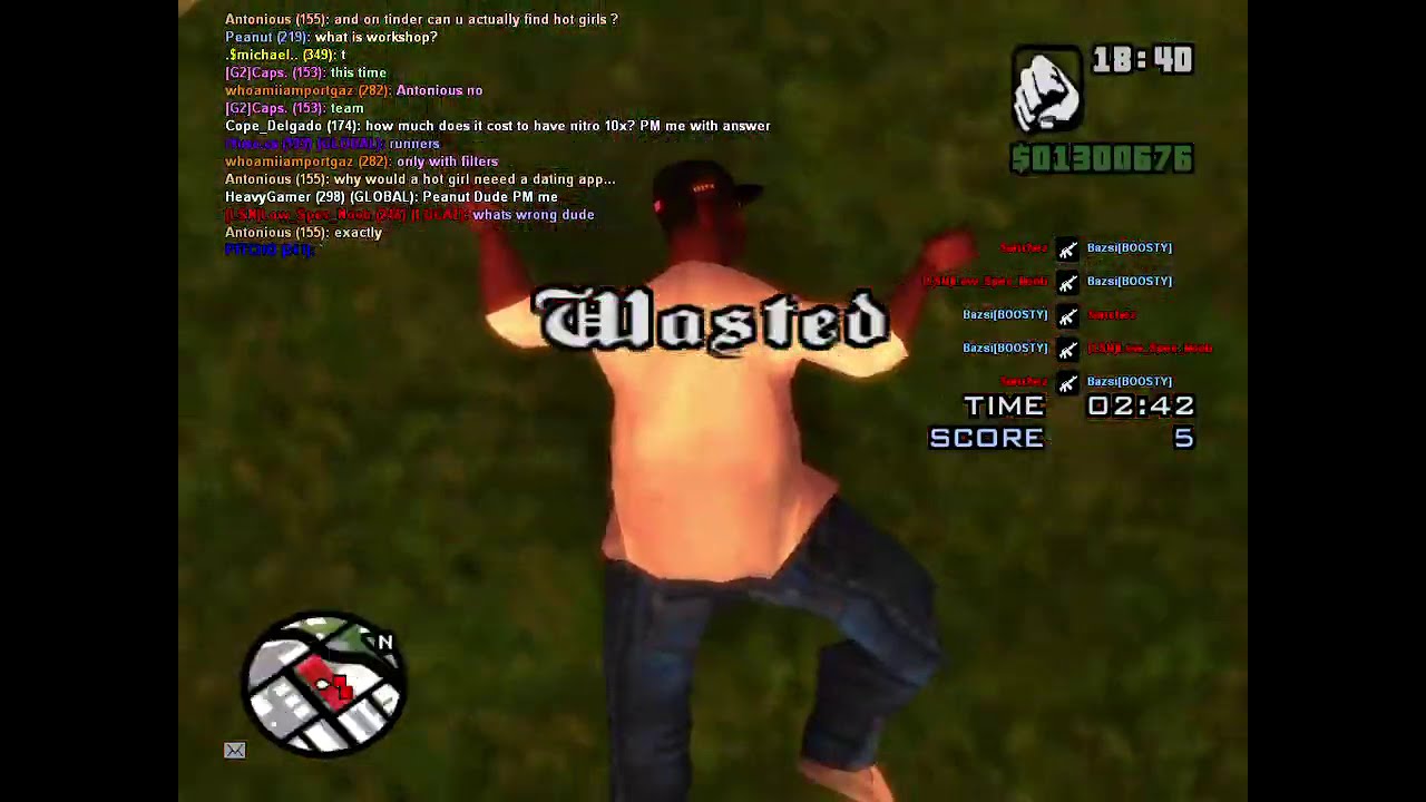 SpinBot in GTA SA be like: