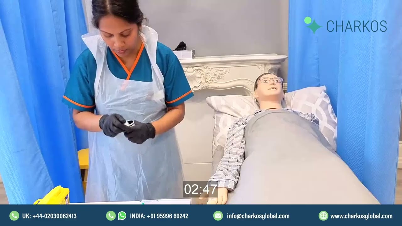 Blood Glucode Monitoring Adult OSCE