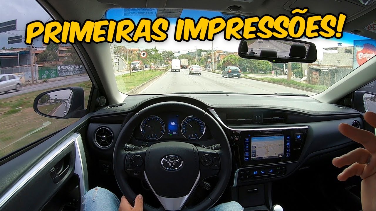 COMPREI UM COROLLA 2019! 🔥 PRIMEIRO ROLÊ