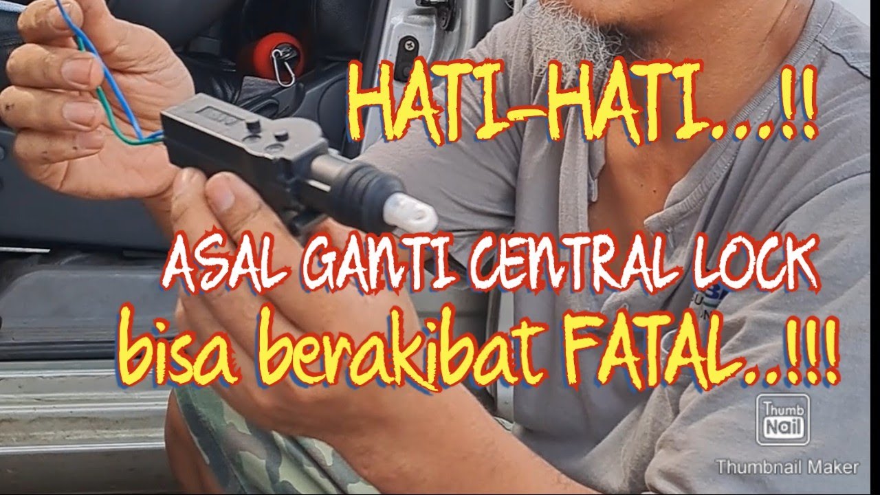 PILIH MOTOR CENTRAL LOCK YANG TEPAT AGAR TIDAK FATAL