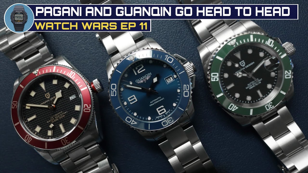Guanqin Vs Pagani Vs Pagani | A Trio Of Budget Divers Go Toe-To-Toe